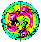 Ozone Field of 23 February 2011