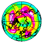 Ozone Field of 24 February 2011