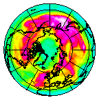 Ozone Field of 13 March 2011
