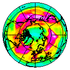 Ozone Field of 16 March 2011