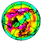Ozone Field of 22 March 2011