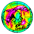 Ozone Field of 25 March 2011