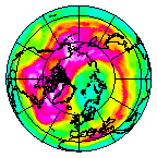 Ozone Field of 31 March 2011