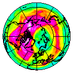 Ozone Field of 01 April 2011