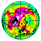 Ozone Field of 08 April 2011