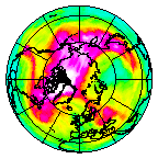 Ozone Field of 09 April 2011