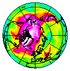 Ozone Field of 11 April 2011