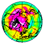 Ozone Field of 15 April 2011