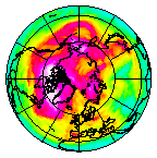 Ozone Field of 23 April 2011