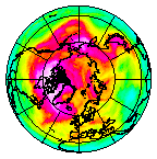 Ozone Field of 24 April 2011
