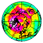 Ozone Field of 25 April 2011