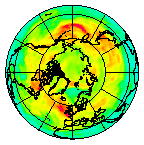 Ozone Field of 10 June 2011