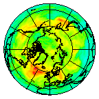 Ozone Field of 25 June 2011