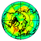 Ozone Field of 26 June 2011