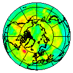 Ozone Field of 30 June 2011
