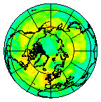 Ozone Field of 09 July 2011