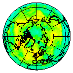Ozone Field of 10 July 2011
