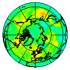 Ozone Field of 19 July 2011