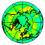 Ozone Field of 21 July 2011