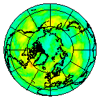 Ozone Field of 23 July 2011