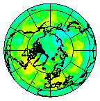 Ozone Field of 25 July 2011