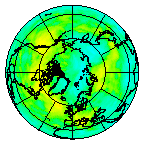 Ozone Field of 31 July 2011