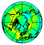 Ozone Field of 01 August 2011