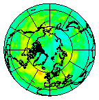 Ozone Field of 04 August 2011