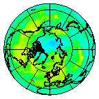 Ozone Field of 11 August 2011