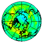Ozone Field of 14 August 2011