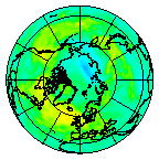 Ozone Field of 15 August 2011