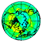 Ozone Field of 19 August 2011