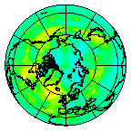 Ozone Field of 22 August 2011