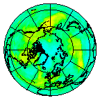 Ozone Field of 30 August 2011