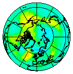 Ozone Field of 30 September 2011