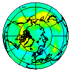 Ozone Field of 04 October 2011