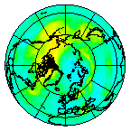 Ozone Field of 11 October 2011