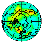 Ozone Field of 17 October 2011