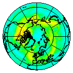 Ozone Field of 24 October 2011