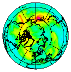 Ozone Field of 09 November 2011