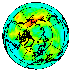 Ozone Field of 10 November 2011