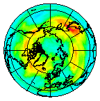 Ozone Field of 23 November 2011