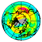 Ozone Field of 13 December 2011
