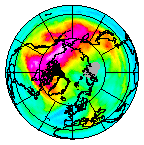 Ozone Field of 22 December 2011