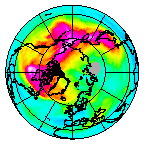 Ozone Field of 23 December 2011