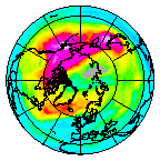 Ozone Field of 25 December 2011
