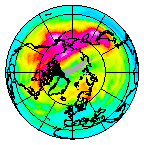 Ozone Field of 26 December 2011
