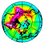 Ozone Field of 03 January 2012