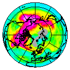 Ozone Field of 04 January 2012