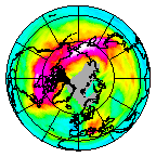 Ozone Field of 06 January 2012